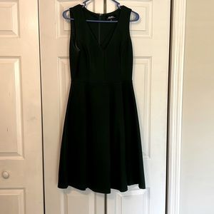 Hunter green a line dress LuLu